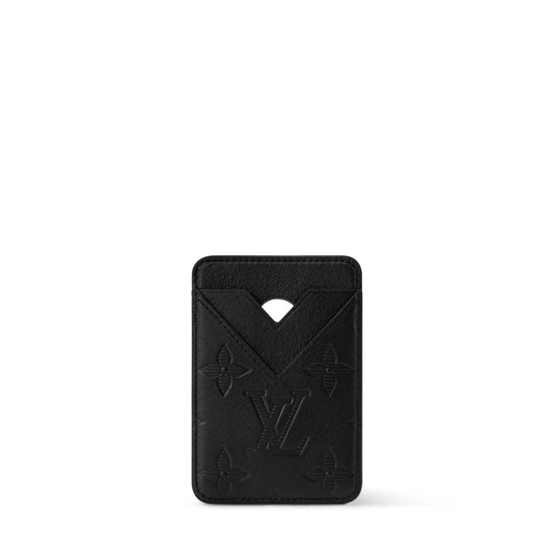 Magnetic Card Holder Monogram Shadow Leather - For Him M26738